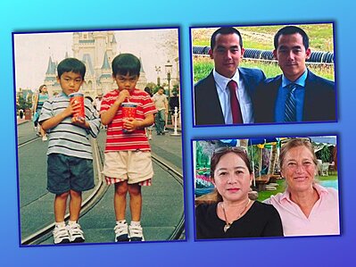 Hai anh em sinh đi trở về Việt Nam tm mẹ ruột sau 24 năm v người mẹ Mỹ mang tri tim Bồ Tt