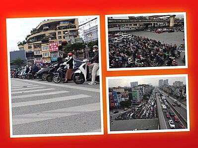 H� Nội xếp h�ng thẳng tắp: khi camera AI dạy lại văn ho� đ�n đỏ