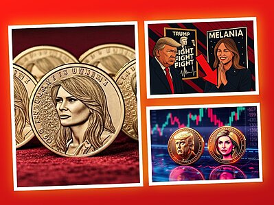 Tiền ảo nh� Trump mất sạch gi� trị, Melania coin mất 99%, bong b�ng cổ phiếu sụp đổ v� b�i to�n �nước Mỹ gi�u lắm�
